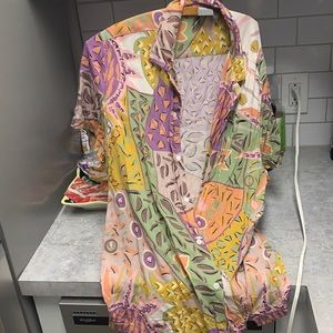 ASOS Flinstones Themed Button Down Size Medium